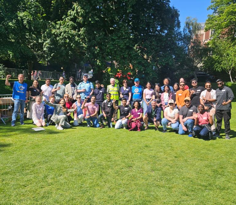 Volunteers at Hope Fest 2025